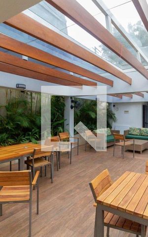 Apartamento à venda com 46m², 1 quarto e 1 vagaChurrasqueira