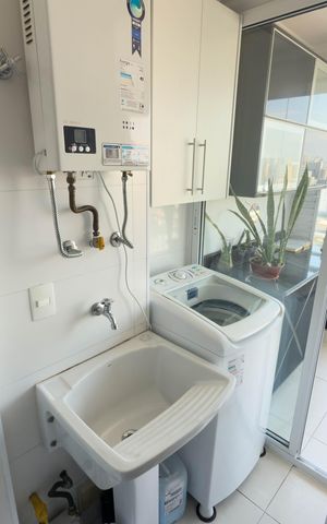Apartamento à venda com 46m², 1 quarto e 1 vaga Apartamento à venda com 46m², 1 quarto e 1 vagaarea serviço