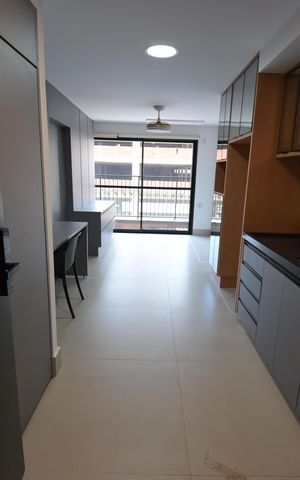 Apartamento para alugar com 54m², 1 quarto e 1 vaga Apartamento para alugar com 54m², 1 quarto e 1 vagaSala/Cozinha