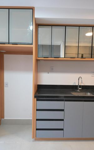 Apartamento para alugar com 54m², 1 quarto e 1 vaga Apartamento para alugar com 54m², 1 quarto e 1 vagaSala/Cozinha