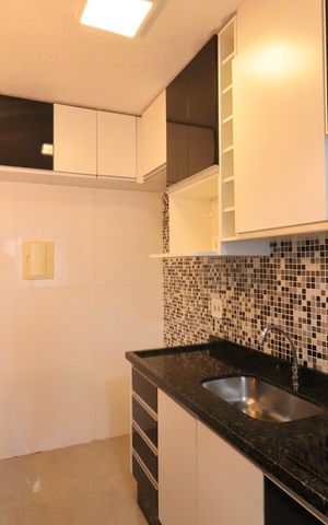 Apartamento à venda com 49m², 2 quartos e 1 vagaCozinha