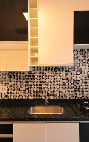 Apartamento à venda com 49m², 2 quartos e 1 vagaCozinha