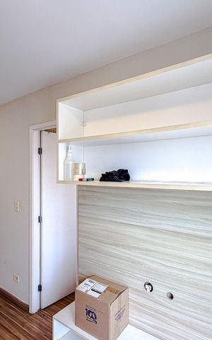 Studio para alugar com 34m², 1 quarto e sem vaga Studio para alugar com 34m², 1 quarto e sem vagaSala