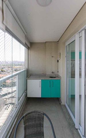 Apartamento para alugar com 33m², 1 quarto e 1 vaga