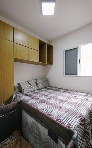 Apartamento à venda com 45m², 2 quartos e sem vaga Apartamento à venda com 45m², 2 quartos e sem vagaQuarto 2