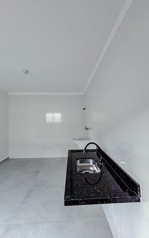 Apartamento à venda com 37m², 2 quartos e sem vagaCozinha e Área de Serviço
