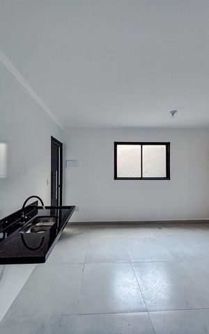 Apartamento à venda com 37m², 2 quartos e sem vagaCozinha e Área de Serviço