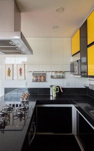 Apartamento para alugar com 140m², 1 quarto e 1 vaga Apartamento para alugar com 140m², 1 quarto e 1 vagaCozinha e Copa