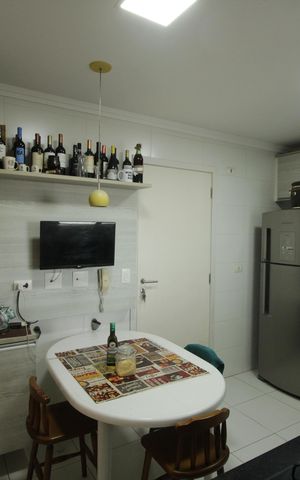 Apartamento para alugar com 129m², 3 quartos e 2 vagasCozinha e Área de Serviço