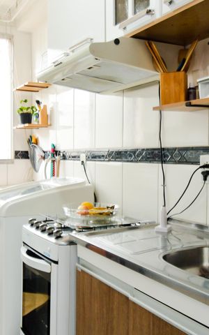 Apartamento à venda com 45m², 2 quartos e 1 vagaCozinha  e Área de Serviço 