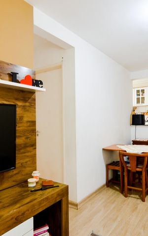 Apartamento à venda com 45m², 2 quartos e 1 vagaSala 