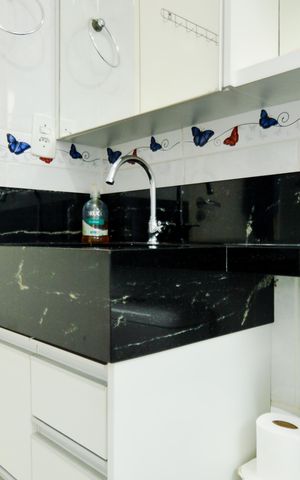 Apartamento à venda com 45m², 2 quartos e 1 vagaBanheiro 
