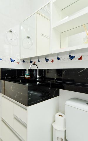 Apartamento à venda com 45m², 2 quartos e 1 vagaBanheiro 