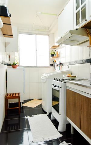 Apartamento à venda com 45m², 2 quartos e 1 vagaCozinha  e Área de Serviço 