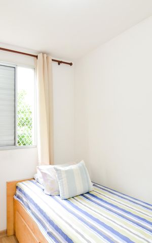 Apartamento à venda com 45m², 2 quartos e 1 vagaQuarto 1 