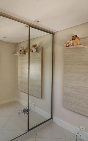 Apartamento para alugar com 105m², 3 quartos e 2 vagasQuarto 2
