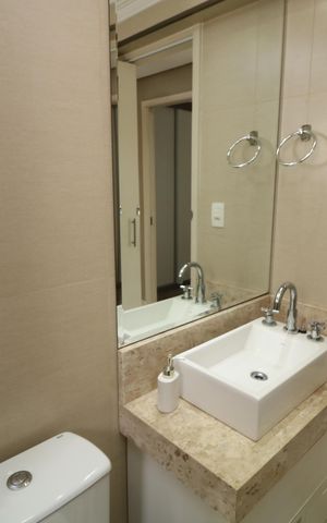 Apartamento para alugar com 105m², 3 quartos e 2 vagasBanheiro