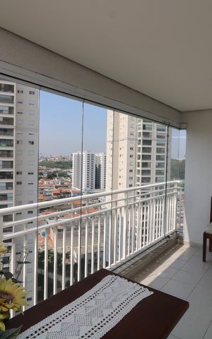 Apartamento para alugar com 105m², 3 quartos e 2 vagasVaranda da Sala