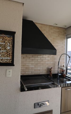 Apartamento para alugar com 105m², 3 quartos e 2 vagasChurrasqueira