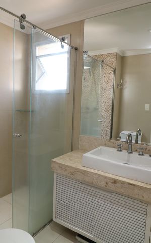 Apartamento para alugar com 105m², 3 quartos e 2 vagasBanheiro da Suíte