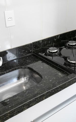 Studio para alugar com 38m², 1 quarto e sem vagaSALA E COZINHA INTEGRADOS