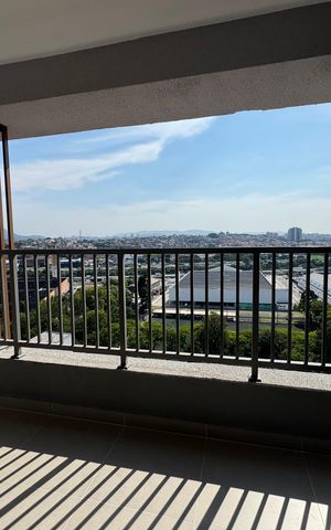 Apartamento para alugar com 57m², 2 quartos e 2 vagas Apartamento para alugar com 57m², 2 quartos e 2 vagasVista da varanda