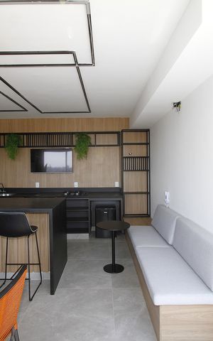 Studio para alugar com 25m², 1 quarto e sem vagaRooffop