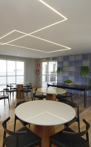 Studio para alugar com 25m², 1 quarto e sem vagaÁrea comum - Salão de festas