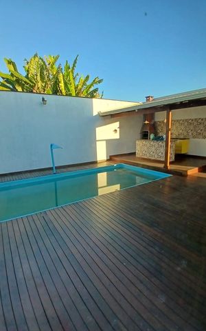 Casa para alugar com 250m², 3 quartos e 7 vagas Casa para alugar com 250m², 3 quartos e 7 vagasPiscina