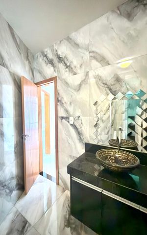 Casa para alugar com 250m², 3 quartos e 7 vagas Casa para alugar com 250m², 3 quartos e 7 vagasBanheiro Social