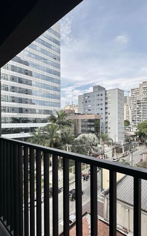 Studio à venda com 24m², 1 quarto e sem vaga Studio à venda com 24m², 1 quarto e sem vagaSacada