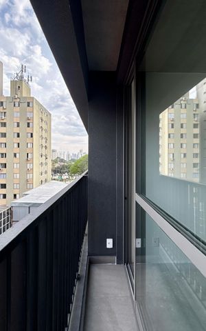 Studio à venda com 24m², 1 quarto e sem vaga Studio à venda com 24m², 1 quarto e sem vagaSacada