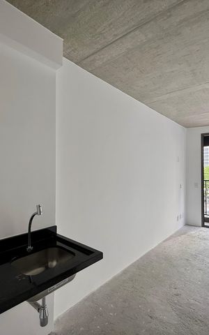 Studio à venda com 24m², 1 quarto e sem vaga Studio à venda com 24m², 1 quarto e sem vagaCozinha