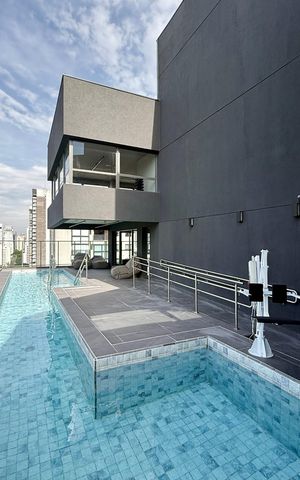 Studio à venda com 24m², 1 quarto e sem vaga Studio à venda com 24m², 1 quarto e sem vagaPiscina