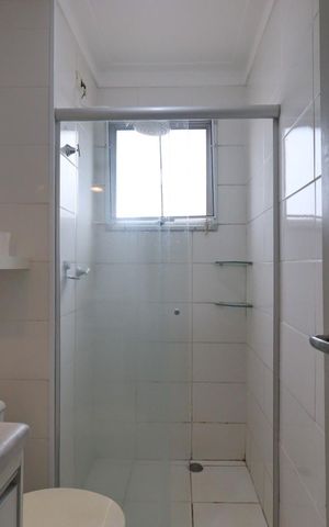 Apartamento para alugar com 70m², 3 quartos e 2 vagas Apartamento para alugar com 70m², 3 quartos e 2 vagasBanheiro da Suíte