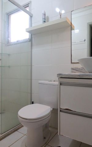 Apartamento para alugar com 70m², 3 quartos e 2 vagas Apartamento para alugar com 70m², 3 quartos e 2 vagasBanheiro