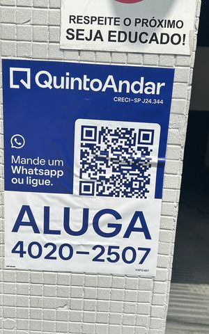 Apartamento para alugar com 152m², 3 quartos e 1 vaga Apartamento para alugar com 152m², 3 quartos e 1 vagaFachada plaquinha