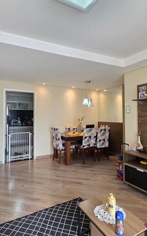 Apartamento à venda com 89m², 3 quartos e 2 vagas Apartamento à venda com 89m², 3 quartos e 2 vagasSala
