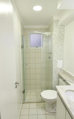 Apartamento para alugar com 82m², 3 quartos e 2 vagasBanheiro Social