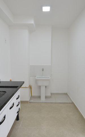 Apartamento para alugar com 40m², 2 quartos e sem vagaCozinha e Área de Serviço