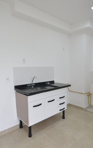 Apartamento para alugar com 40m², 2 quartos e sem vagaCozinha e Área de Serviço