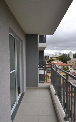 Apartamento para alugar com 40m², 2 quartos e sem vagaVaranda