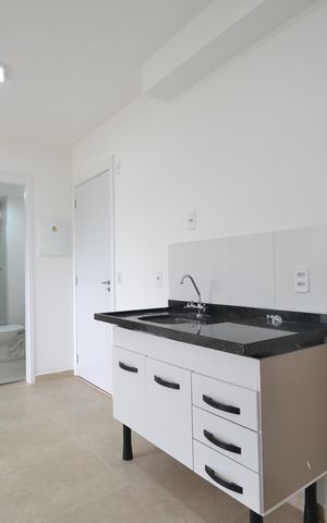 Apartamento para alugar com 40m², 2 quartos e sem vagaCozinha e Área de Serviço