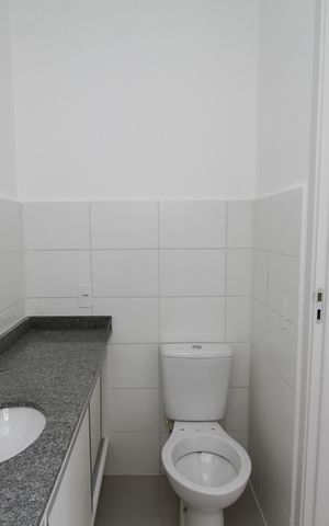 Apartamento para alugar com 88m², 3 quartos e 2 vagasBanheiro da Suíte