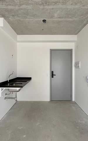 Studio à venda com 24m², 1 quarto e sem vaga Studio à venda com 24m², 1 quarto e sem vagaCozinha