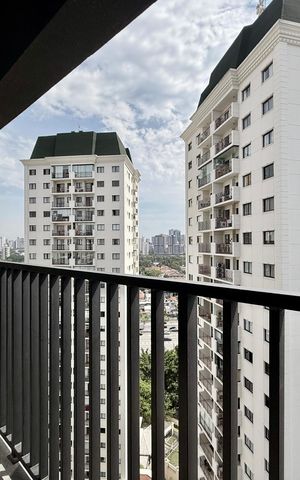 Studio à venda com 24m², 1 quarto e sem vaga Studio à venda com 24m², 1 quarto e sem vagaSacada