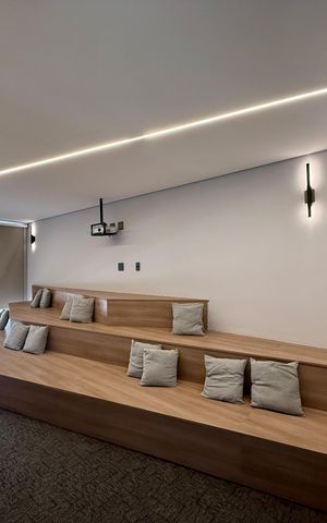 Studio à venda com 24m², 1 quarto e sem vaga Studio à venda com 24m², 1 quarto e sem vagaCinema