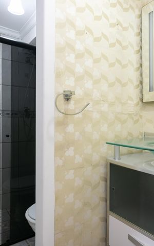 Apartamento à venda com 65m², 2 quartos e 1 vagaBanheiro - Lavatório 