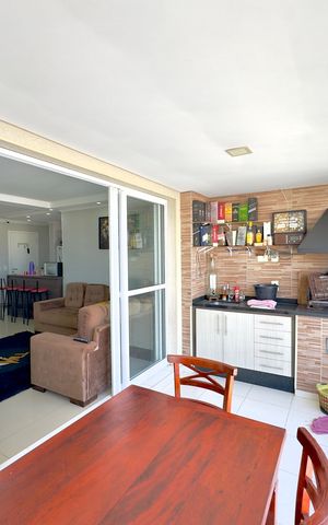 Apartamento para alugar com 80m², 2 quartos e 2 vagas Apartamento para alugar com 80m², 2 quartos e 2 vagasVaranda da Sala