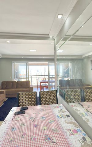Apartamento para alugar com 80m², 2 quartos e 2 vagas Apartamento para alugar com 80m², 2 quartos e 2 vagasSala de Jantar